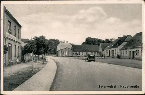 Schermeisel Trzemeszno Lubuskie Hauptstrasse b Torzym Sternberg1929