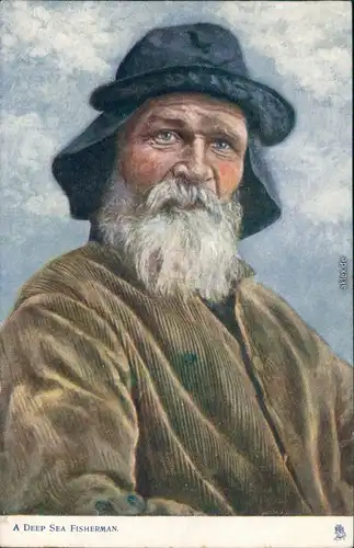 Ansichtskarte  Künstlerkarte: Portrait Fischer 1913
