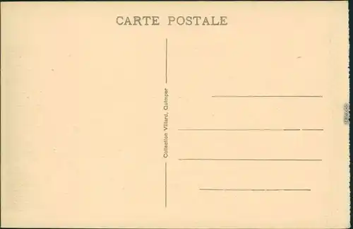 CPA Plogoff Fischer mit Körben am Pointe du Raz (Kap) 1918