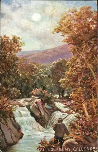 Ansichtskarte Stirling Falls of Leny 1906