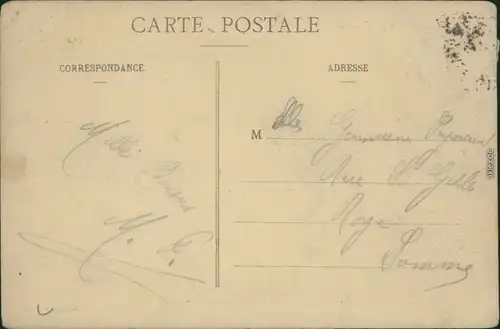 Ansichtskarte Boulogne-sur-Mer Familie de pecheurs/Fischerfamilie 1908 