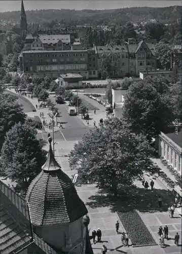 Ansichtskarte Zoppot Sopot Blick auf die Stadt 1963