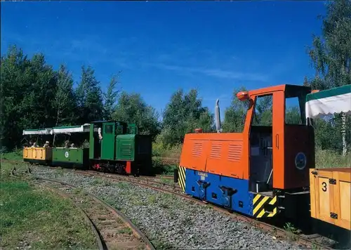 Niederwürschnitz-Lugau (Erzgebirge  Ziegeleibahn des ZiegeleiBauernmuseums 1995