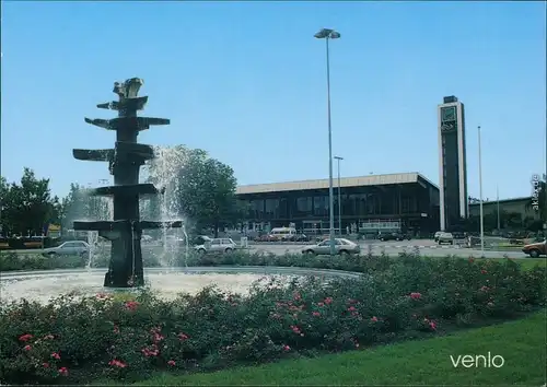Ansichtskarte Venlo Bahnhof 1985