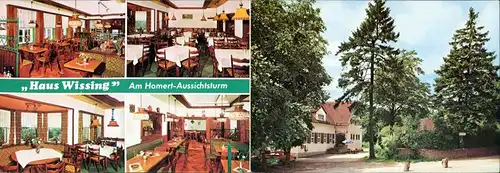 Ansichtskarte Lüdenscheid Berghotel und Gaststätte "Haus Wissing" 1975