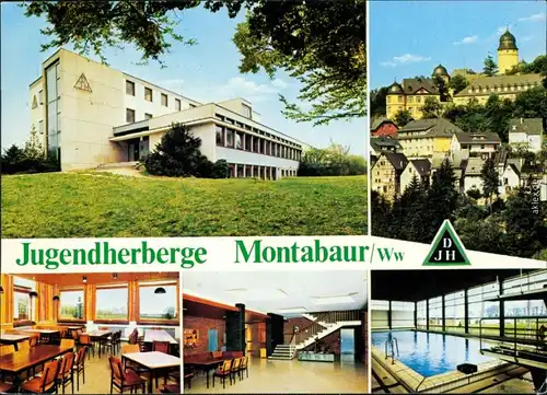 Ansichtskarte Montabaur Jugendherberge 1980