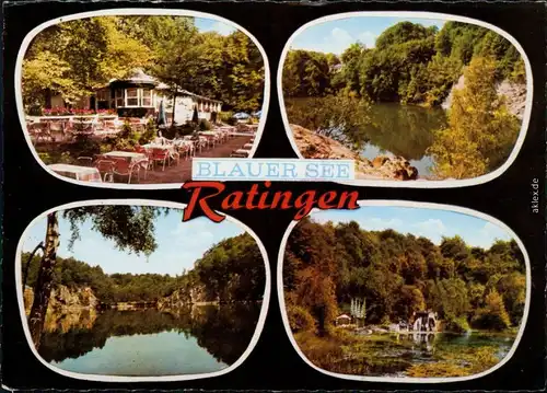 Ratingen Café - Restaurant "Blauer See", Freilichtbühne, Märchenwald 1968