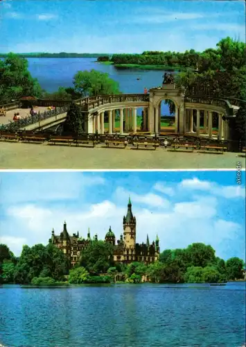 Ansichtskarte Schwerin Schweriner Schloss 1975