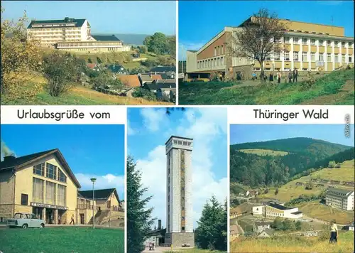 Thüringer Wald Schnett - FDGB-ERholungsheim "Kaluga", Heubach, FDGB-E-Heim 1988
