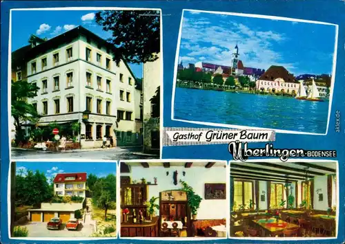 Ansichtskarte Überlingen Gasthof Grüner Baum 1987