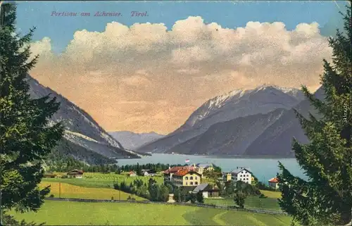 Ansichtskarte Pertisau-Eben am Achensee Panorama-Ansicht 1939