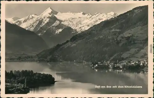 Ansichtskarte Zell am See Panorama mit Kitzsteinhorn 1932