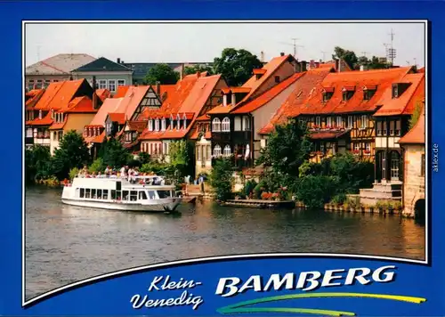 Ansichtskarte Bamberg Motorschiff 2000