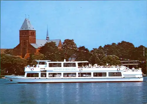 Ratzeburg Fahrgastschiffe/Personenschiffahrt MS - "Heinrich der Löwe" 1990