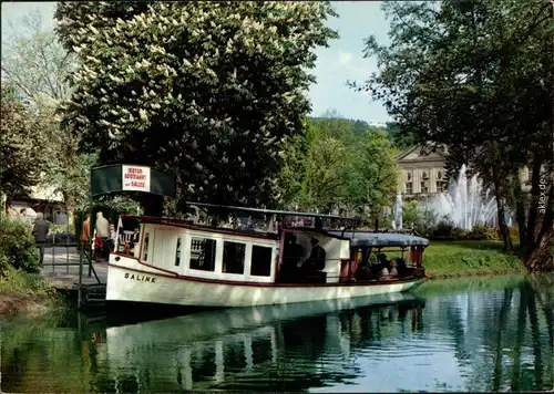 Ansichtskarte Bad Kissingen An der Saale, Saaledampfer 1972