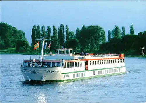 Ansichtskarte Basel Fahrgastschiff MS Switzerland II 1998