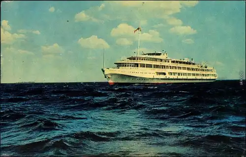 Ansichtskarte  Schiffe/Schifffahrt - Fähren Russia Rußland 1967