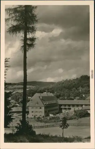 Ansichtskarte Bad Liebenstein Heinrich-Mann-Sanatorium 1957