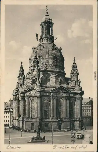 Ansichtskarte Innere Altstadt-Dresden Frauenkirche 1939