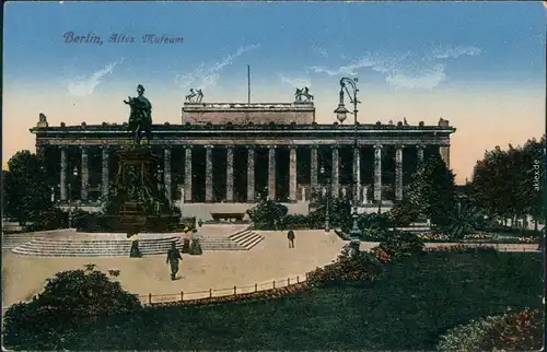 Ansichtskarte Berlin Altes Museum 1915