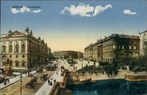 Ansichtskarte Berlin Schloßplatz 1905