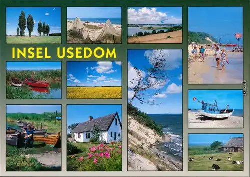 Ansichtskarte Usedom Insel Usedom 2000