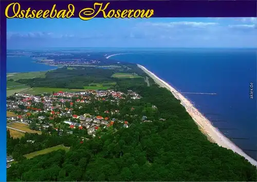 Ansichtskarte Koserow Luftbild  4 2000
