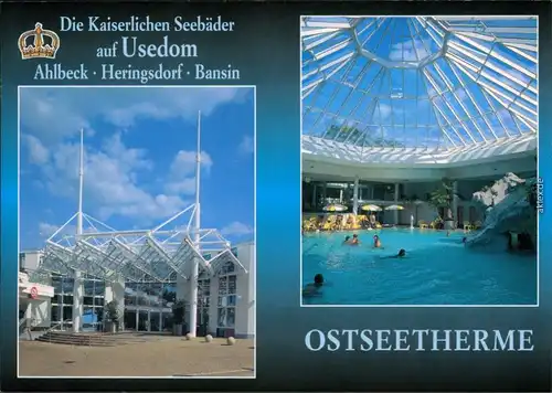 Ansichtskarte Ahlbeck (Usedom) Ostseetherme 2000