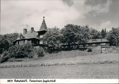 Rehefeld-Zaunhaus-Altenberg (Erzgebirge) Ferienheim Jagdschloß 1974