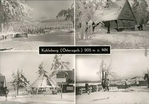 Ansichtskarte _Sachsen Kahleberg - Winterlandschaft 1974