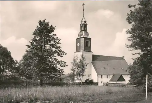Ansichtskarte Schellerhau-Altenberg (Erzgebirge) Kirche 1977