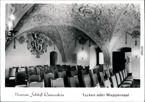 Lauenstein (Erzgebirge)-Altenberg (Erzgebirge) Museum Schloß   Türken 1989