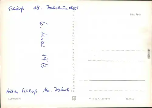 Ansichtskarte Zabeltitz-Großenhain Landambulatorium, Palais, Inselteich 1971