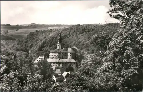 Ansichtskarte Weesenstein (Müglitz) Schloss Weesenstein im Müglitztal 1972