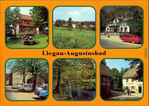 Liegau-Augustusbad-Radeberg FDGB-Erholungsheim Forellenschänke c1983