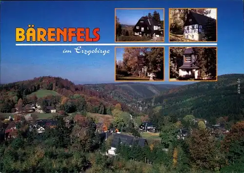 Bärenfels (Erzgebirge)-Altenberg  Meißner-Glockenspiel im Kurpark 1996