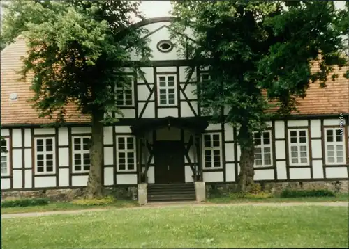 Foto Neustadt-Glewe Jagdschloss Friedrichsmoor 1991 Privatfoto 