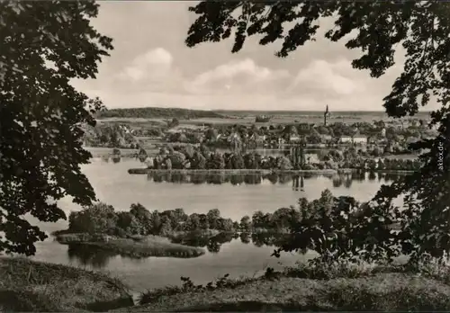 Ansichtskarte Feldberger Seenlandschaft Blick vom Reiherberg 1973