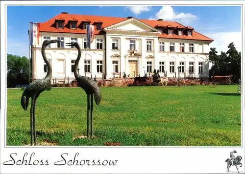 Ansichtskarte Schorssow Schloss 2000