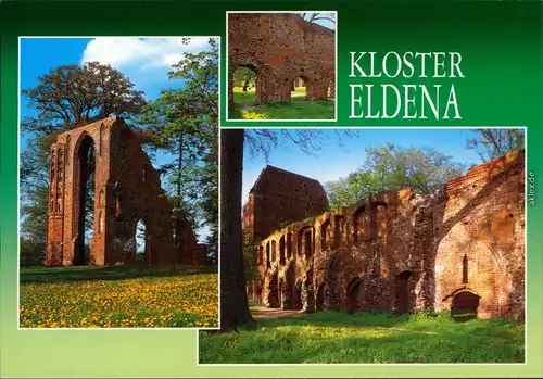 Ansichtskarte Eldena-Greifswald Klosterruine Eldena 2004