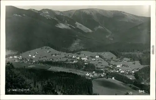 Spindlermühle Špindlerův Mlýn | Spindelmühle Blick auf die Stadt 1943 