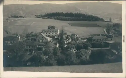 Ansichtskarte Reichenberg Liberec Blick auf den Ort 1940