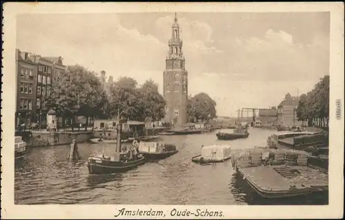 Ansichtskarte Amsterdam Amsterdam Dampfer, Oude Schons 1926 