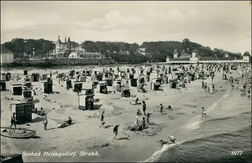 Heringsdorf Usedom Strandhalle, Seebrücke - Strand und Hotels 1932 