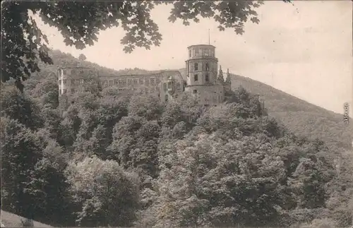 Ansichtskarte Heidelberg Heidelberger Schloss 1912