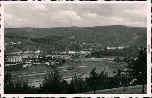 Ansichtskarte Tetschen-Bodenbach Decín Elbtal 1932