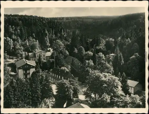 Foto Rosenthal-Bielatal Blick auf den Ort 1932 Privatfoto 