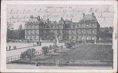 CPA Paris Senat 1905