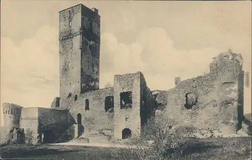 Ansichtskarte Königstein (Taunus) Burgruine Königstein 1921