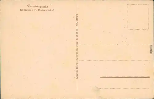 Ansichtskarte Schönau am Königssee Königssee vom Malerwinkel, Boote 1926